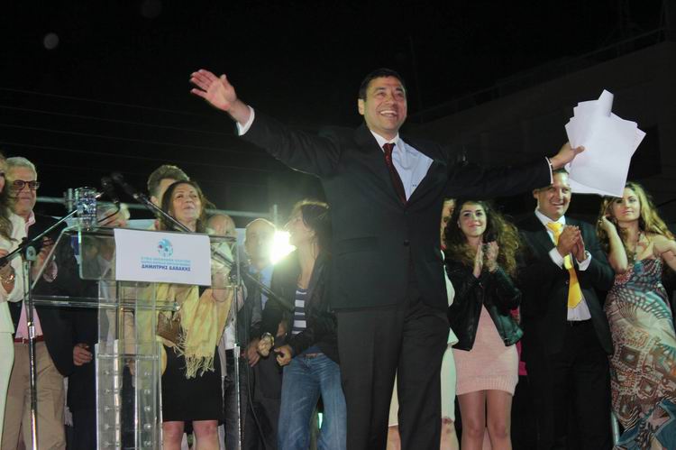 H προεκλογική ομιλία του Δημήτρη Δαβάκη στη Βούλα